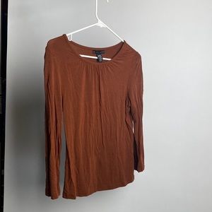 Burnt orange long sleeve